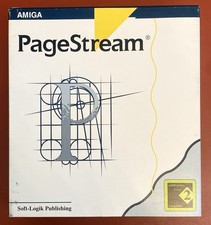 PageStream v2.22 Floppy Disk Software Set 5 Disks In Box for Amiga Soft-Logik