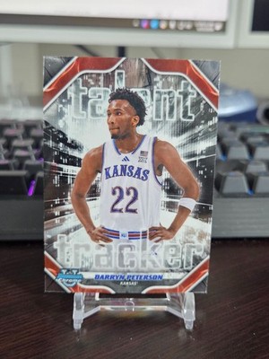 2025-26 Bowman Basketball DARRYN PETERSON Chrome Talent Tracker #TT-2 Kansas