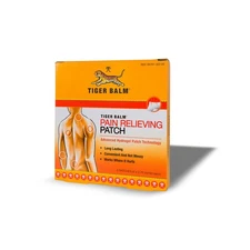 Tiger Balm Pain Relief Patch 5 Count Comfortable Long Lasting Muscular Aches