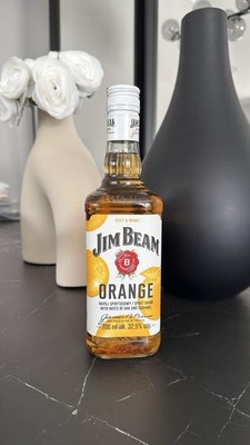Jim Beam Orange Bourbon Whiskey 0,7l Neu OVP rar Sammler
