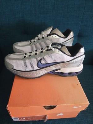 NIB Men's Nike Reax Run II White Varsity Royal Running Shoes 316485 141 