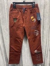 U.S. Polo Assn 5 Pocket Jogger Brick Red Boys Size Medium 8 New With Tags Denim