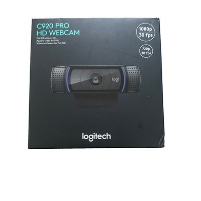 Logitech C920 1080p USB HD Pro Webcam  - New Sealed