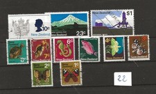 NOUVELLE ZELANDE Lot 22 Yvert entre 510 et 520 - voir descriptif