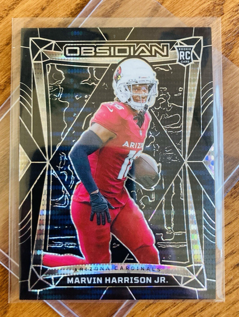 MARVIN HARRISON JR. ~ RoOkiE ~ 2024 Obsidian #1 - International PULSAR ~ ARI