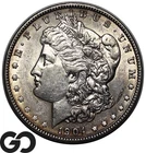1904 Morgan Silver Dollar Coin, Choice AU+ Better Date