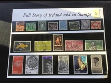 Full Story of Ireland told in Stamps.