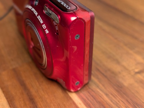 N MINT Nikon COOLPIX S6500 16.0MP Digital Camera 16MP 12X Zoom English Japan Red - Picture 4 of 11