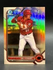 2022 Bowman Draft Chrome 1st #BDC-122 Sal Stewart Reds Refractor