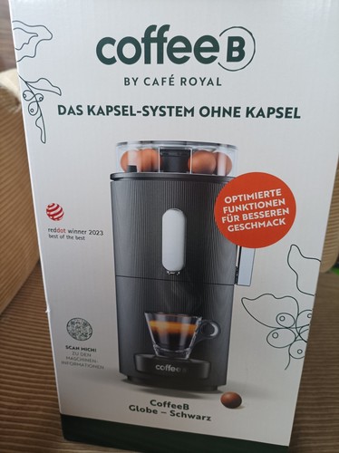Café Royal Coffee B Schwarz Kaffeemaschine 19bar Kapselmaschine - Bild 5 von 5