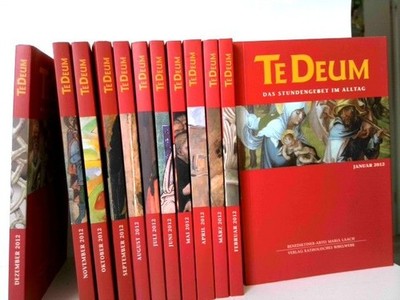 Konvolut bestehend aus 12 Bänden zum Thema: TeDeum. Das Stundengebet im A 453556