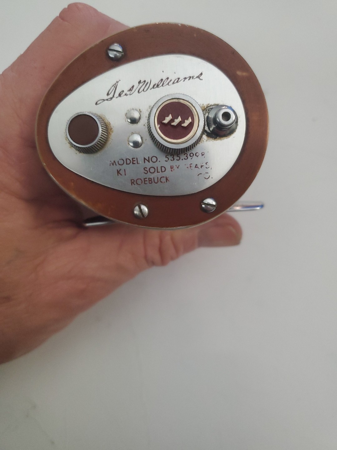 RARE VINTAGE Ted Williams Model No. 535.39980 Sears And Robuck Bait Cast 