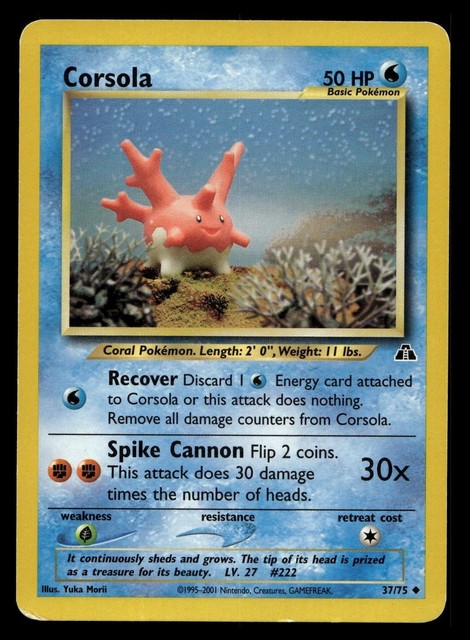 Corsola #37 (Neo Discovery (2001))