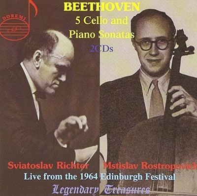 Rostropovich  Richter Sonatas for Cello and Piano (Rostropovich) (CD) Album