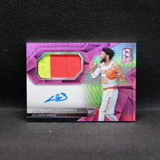2016-17 DeAndre' Bembry Spectra Pink Prizm Rookie Patch Auto /45
