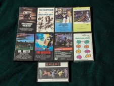 Mixed Assorted Vintage 80s Pop Rock Music Bands/Groups Cassette Lot of 9