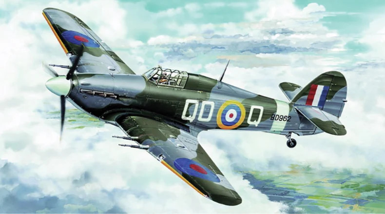 Trumpeter PKTM02415 Hurricane Mk IIc Model Kit