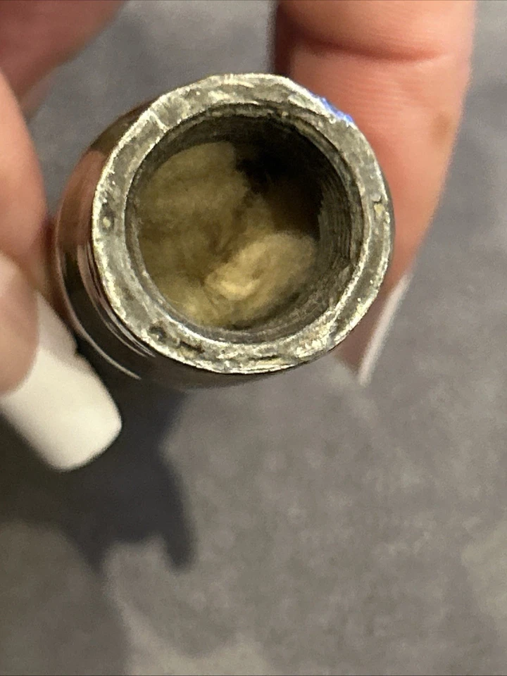 Vintage WW2 British 1942 Dated 20mm Shell Case Candle Holder (Vase) Trench Art - Image 4 of 4