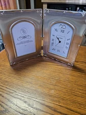 Things Remembered Forever Yours Frame Danbury Clock 4"x6" Photo,Gift,Wedding 