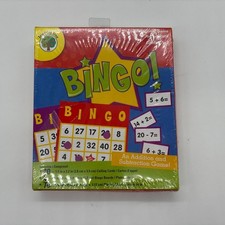 NEW Teaching Tree Bingo Math Educational Game 1st 2nd Grade Addition Subtraction