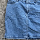 Lee Riders Mid rise Stretch Light-medium Wash Denim Skirt With Shorts 14 M — photo 2