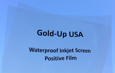Waterproof Inkjet Film For Screen Printing 13'' x 100' / roll - 4mil