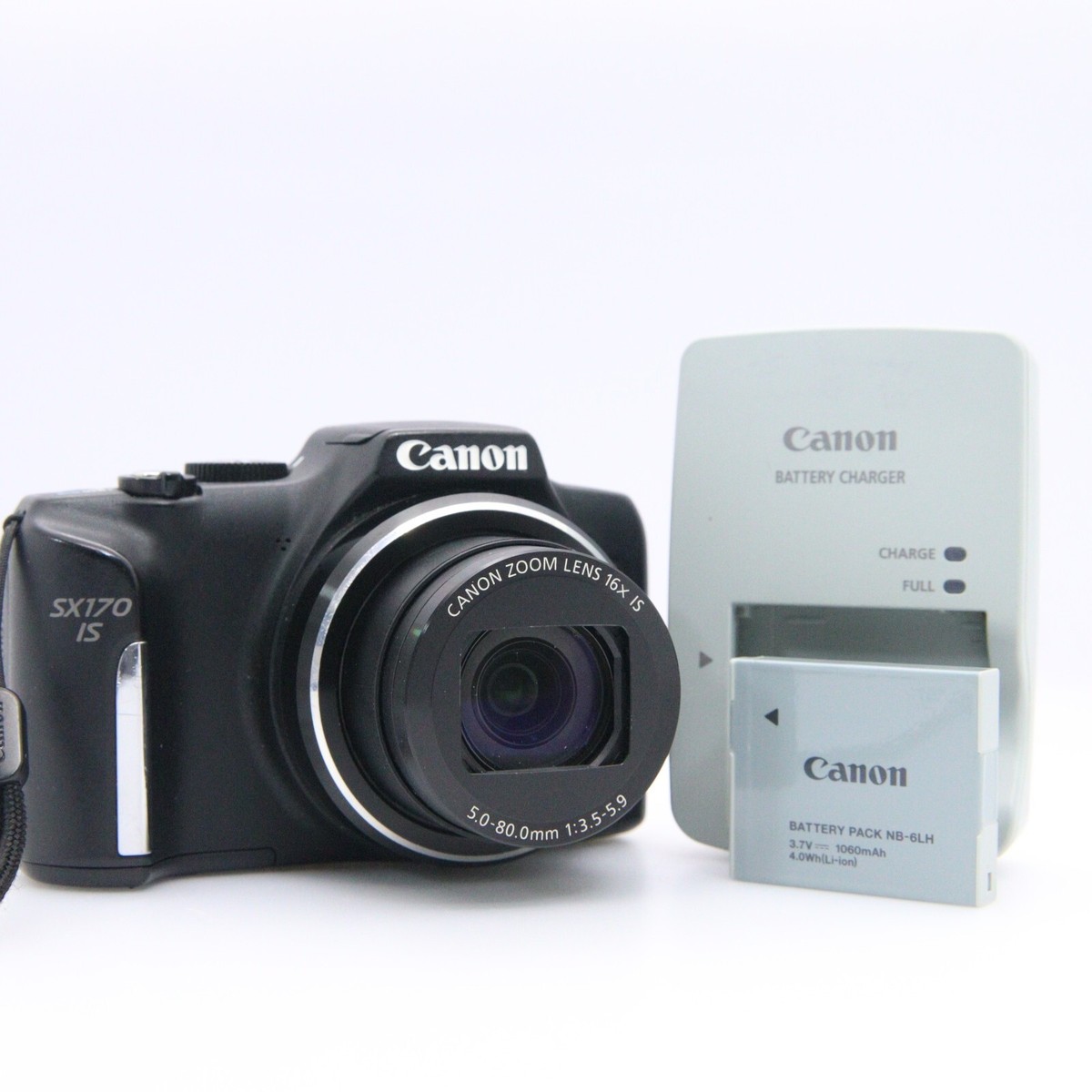 Good】 Canon PowerShot SX170 IS Compact Digital Camera From Japan 