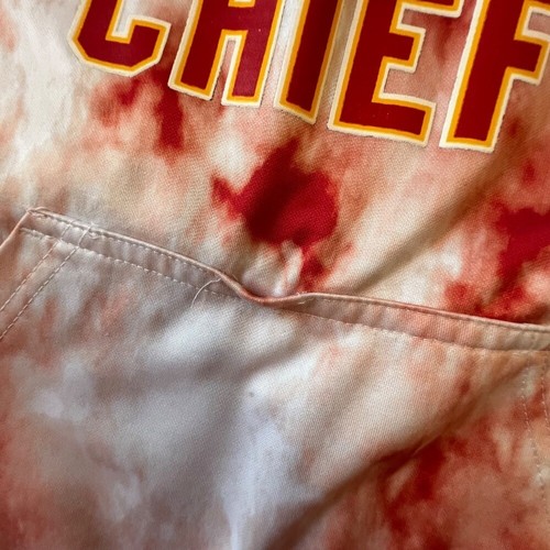 NFL Kansas City Chiefs Hoodie Youth Tie Dye Pullover Sweatshirt Small - Picture 6 of 8