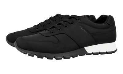 prada black nylon runners