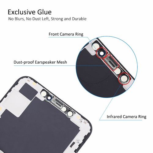 Soft OLED For iPhone XS Max LCD Touch Screen Display Screen Assembly Replacement - Bild 6 von 8