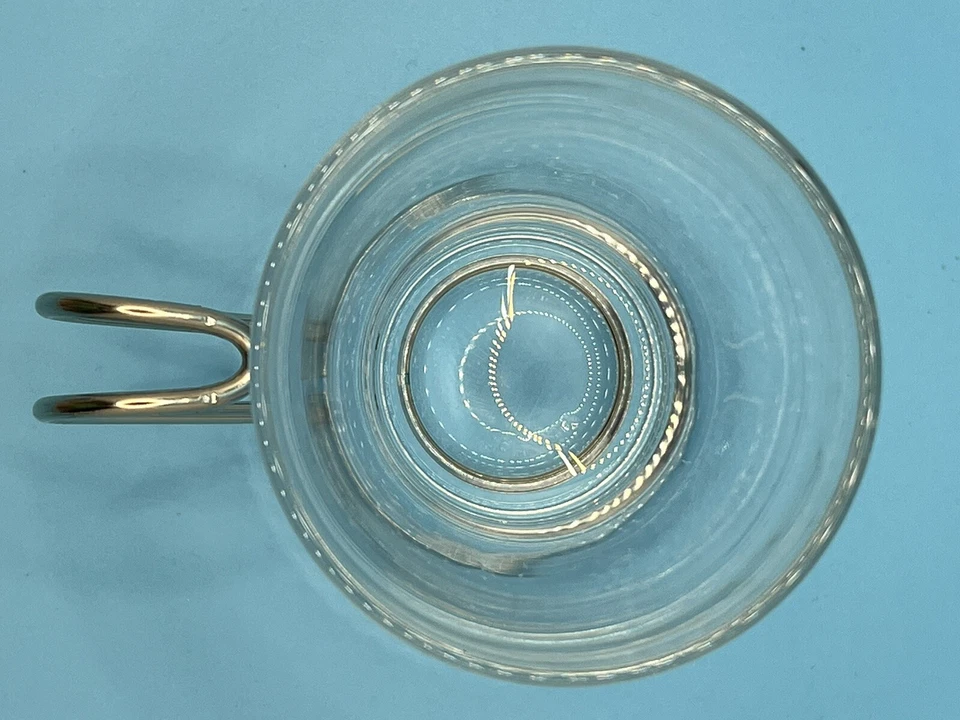 Covetro 4 xícaras de café expresso/demitasse copos italianos finos Bormioli Rocco Casa em excelente estado usado - Imagem 4 de 4