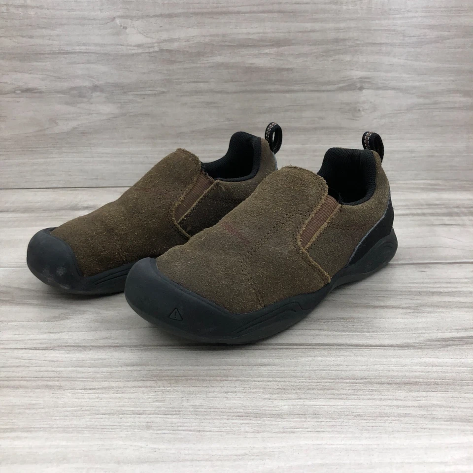 Keen Shoes Kids 13 Brown Suede Slip On Outdoors - Image 3 of 4