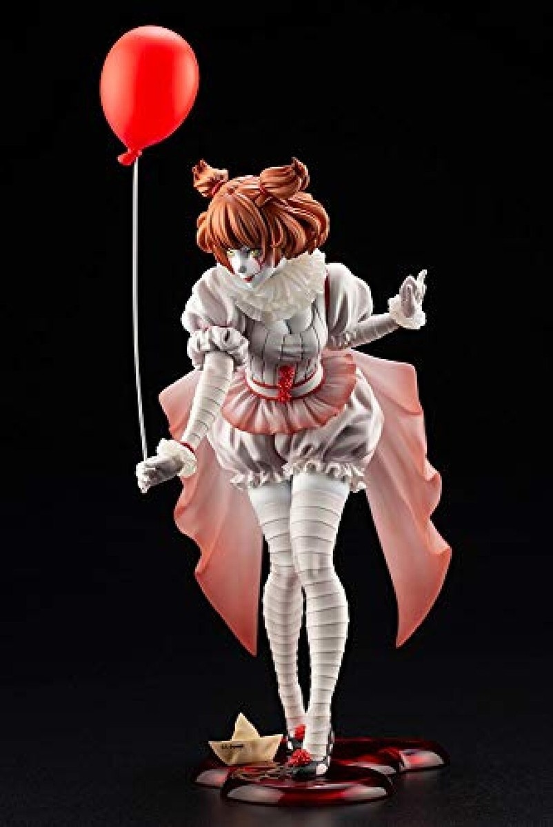 NEW KOTOBUKIYA IT(2017) HORROR BISHOUJO STATUE PENNYWISE 1 7 PVC