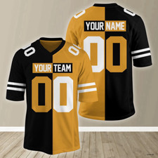 Custom Name Number Football Jersey Personalized Football Team Fan Unisex Jersey