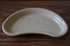 BISTRO crescent PLATE ivory NEW FIESTA 8"