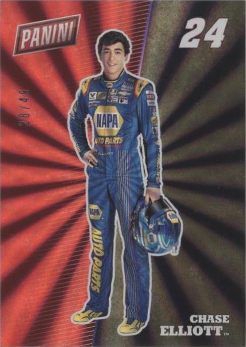 2017 Panini National Convention - Chase Elliott #R3 Rainbow Spokes /49 ...