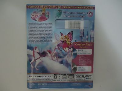 Barbie: Mariposa the Fairy Princess (Blu-ray/DVD, 2013, 2