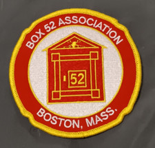 Boston Fire Dept Box 52 Assoc Patch FDNY MA NH RI CT