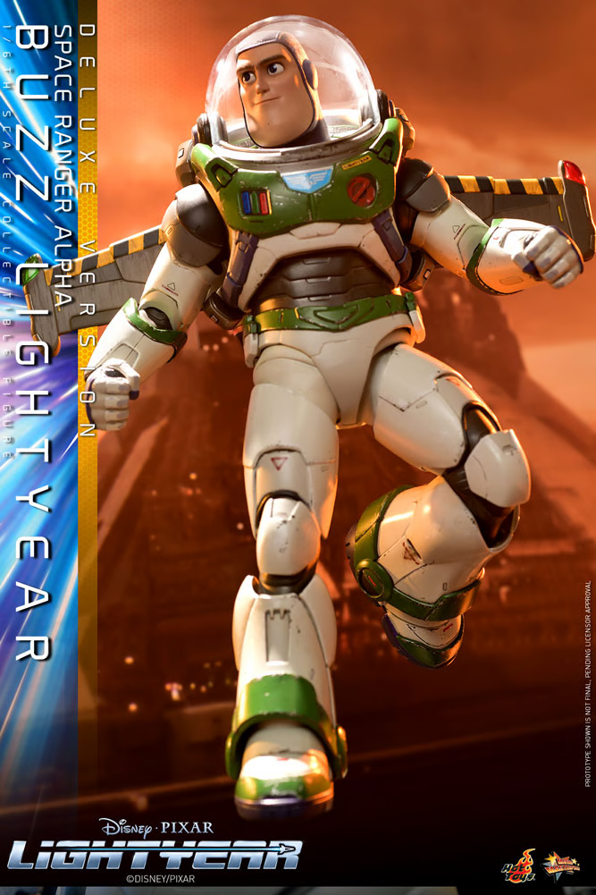 SPACE RANGER ALPHA~BUZZ LIGHTYEAR~DELUXE~SIXTH SCALE FIGURE~MMS635
