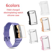 New TPU Protective Case Cover Shell Protector For Fitbit Charge 3 /Charge 4