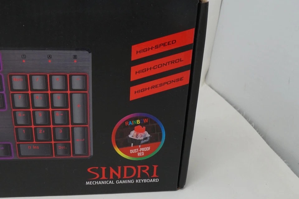 Redragon SINDRI K671 Mechanical Gaming Keyboard NEW - Image 3 of 4