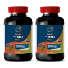 Liver Cleanse - MILK THISTLE - Boosts Function - Seed Extract - 2B 120Ct