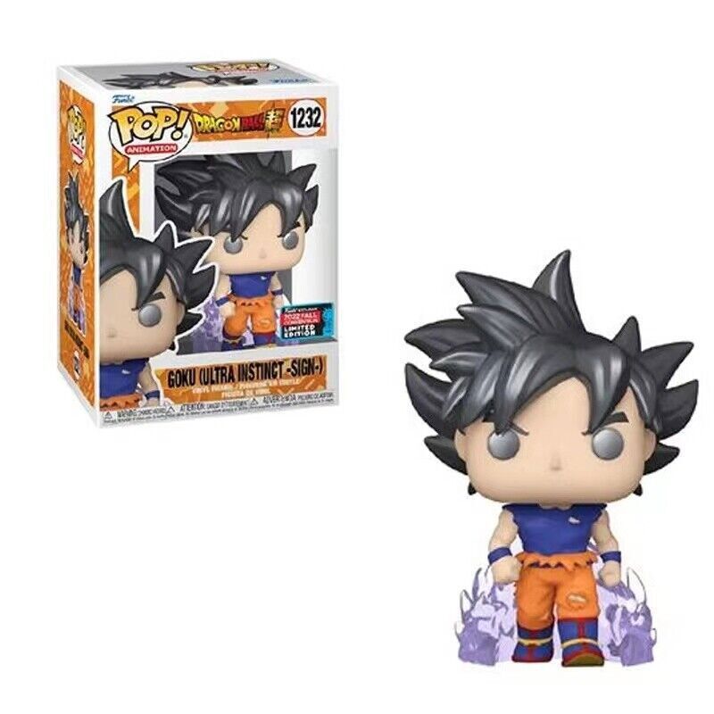 Funko Pop Dragon Ball Super Goku Ultra Instinto Letrero 1232# Nycc Nuevo Protector