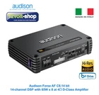 Audison Forza AF C8.14 bit 14-channel DSP with 65Wx8 @4Ω Amplifier