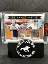 2022 Leaf Art of Hockey Clark Gillies Billy Smith Retired Remnants Relic /45
