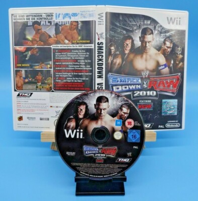 Smack Down vs. Raw 2010 · Nintendo Wii · TOP Zustand · inkl. Anleitung & OVP