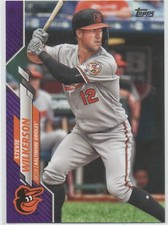 2020 Topps Series 2 MEIJER PURPLE #586 Stevie Wilkerson Orioles insert 18