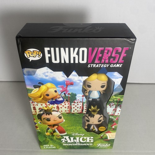 Funko Pop! Funkoverse Strategy Game Disney Alice In Wonderland Chase Edition New - Picture 2 of 6
