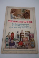 Vtg Rawleigh’s 1928 Good Health Ephemera Product Guide Door to Door Selling