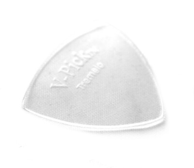 V-Picks Tremolo Pointed Clear Custom Mandolin / Guitar Pick
